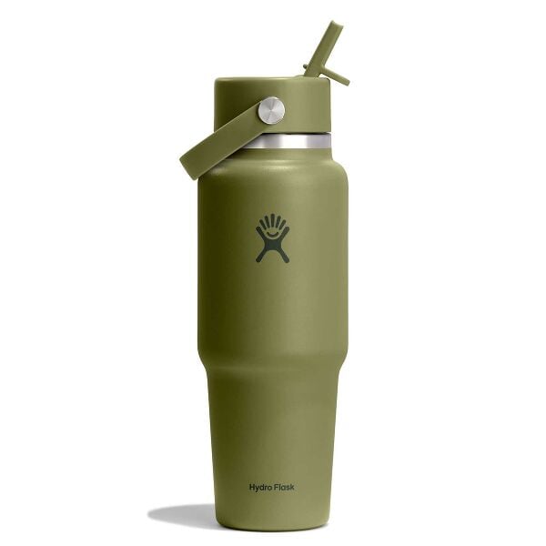 32 oz Travel Bottle with Flex Straw Cap I7