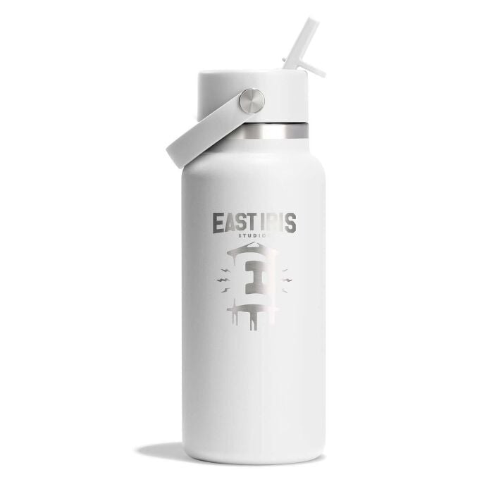 32 oz WM Flex Straw Bottle - Hydro Flask + East Iris Studios U6