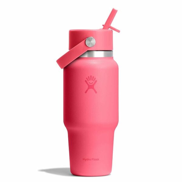 24 oz Travel Bottle with Flex Straw Cap J2
